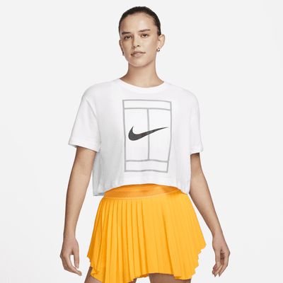 Nike heritage crop crew sweatshirt white sale